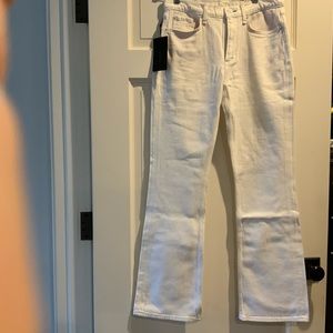 Rag & bone Peyton Bootcut Denim Optic White SZ 27